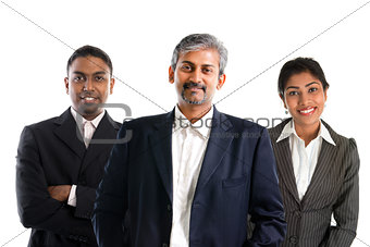 Indian businessteam. 