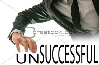 Changing word Unsuccessful into Successful