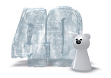 ice number and polar bear