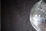 Shiny large disco ball