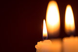 Candles soft light