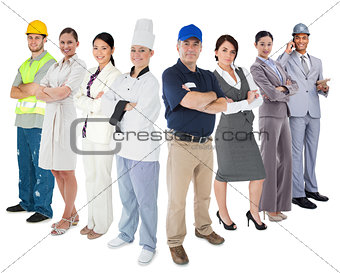 Different types of workers