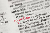 Definition of solution