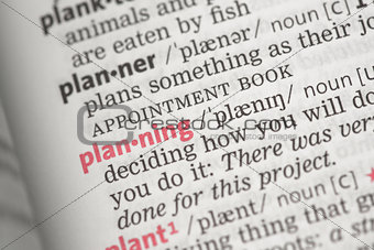 Planning definition
