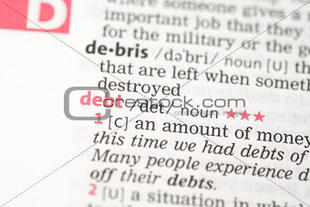 Debt definition