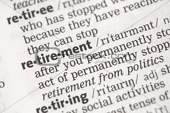 Retirement definition