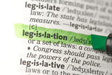 Legislation definition highlighted in green