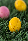 Small speckled easter eggs