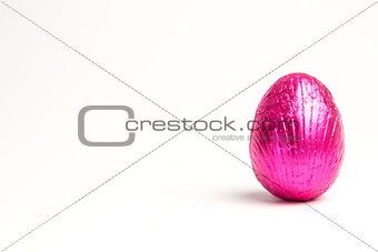Pink easter egg