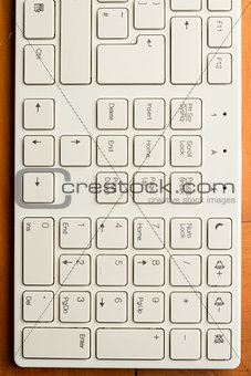 Right part of a keyboard