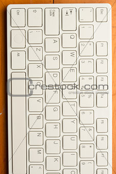 Left part of a keyboard