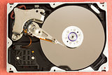 Overhead of working disk drive