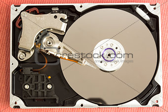 Overhead of working disk drive