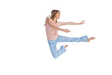 Woman doing dance pose