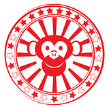 monkey stamp