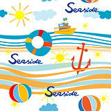 seaside pattern  