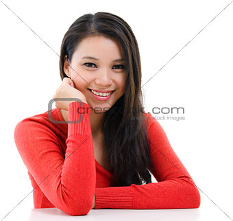 Young Asian woman portrait