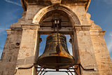 Bell on top of a cathedral