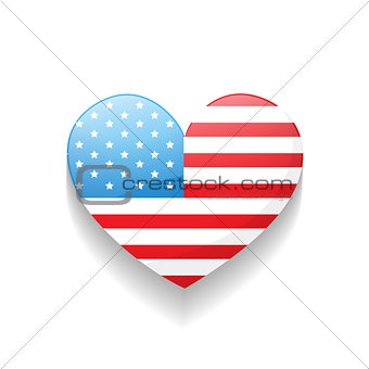 american independence day heart