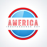 atylish american independence day design