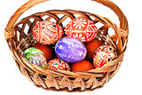 basket full of Ester Eggs