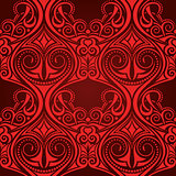 Red seamless pattern