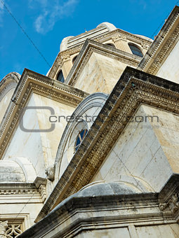 Part of the Cathedral of St. James in Sibenik