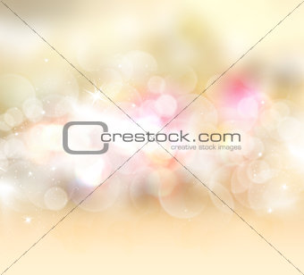Gold starry background
