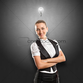 Idea Concept Business Woman 