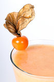 Cocktail with Physalis