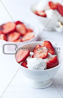Strawberries with Mascarpone