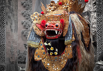 Barong - character in the mythology of Bali, Indonesia.
