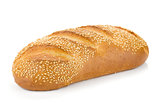 White bread with sesame