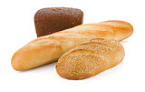 Three loafs of bread