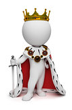 3d small people - king