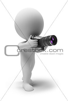 3d small people - photographer