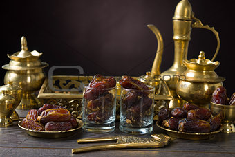 ramadan food also known as kurma , Palm dates