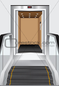 Elevator - escalator