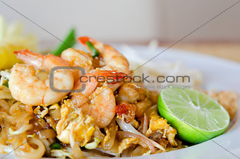 Stir fry noodles , asian food