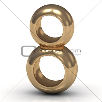 Infinity sign and the figure 8
