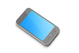 Touch screen cell phone