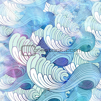 background abstract waves