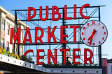 Seattle Public Market Center Sign