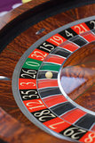 Roulette wheel stopping