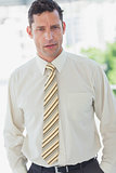 Businessman with hands in pocket
