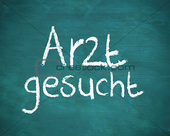 German word arzt gesucht