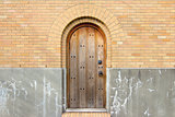 Old Church Exterior Wood Door