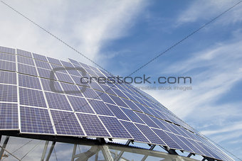 Group of Solar Panel Modules
