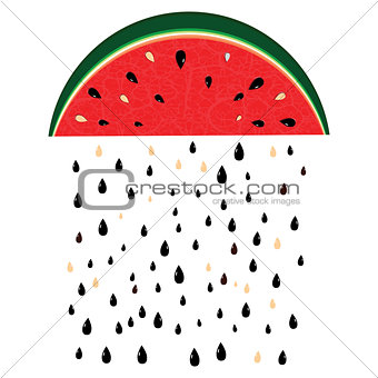 watermelon rain