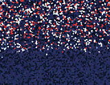 Red White Blue Confetti Background